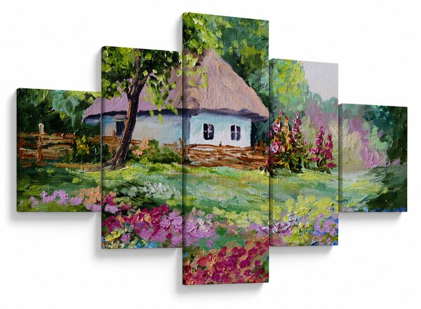 Obraz - Chalupa (125x70 cm)
