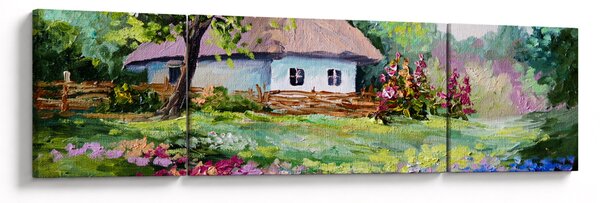 Obraz - Chalupa (170x50 cm)