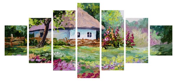 Obraz - Chalupa (210x100 cm)