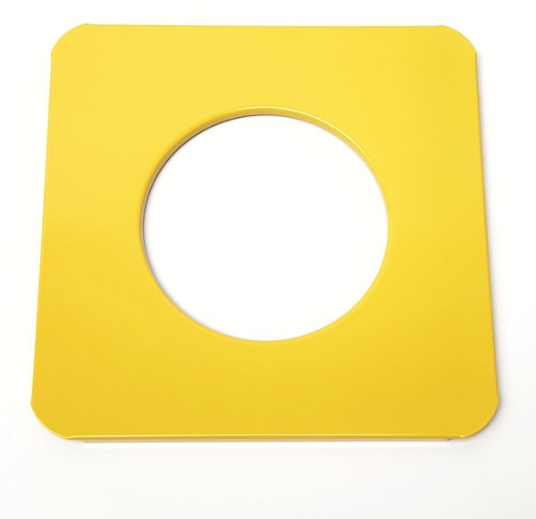 Odpadkový koš na tříděný odpad Caimi Brevetti Centolitri G, 100 L - žlutý, plast