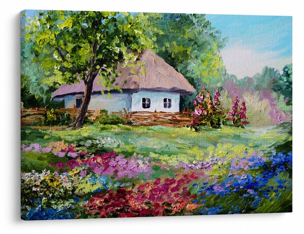 Obraz - Chalupa (70x50 cm)