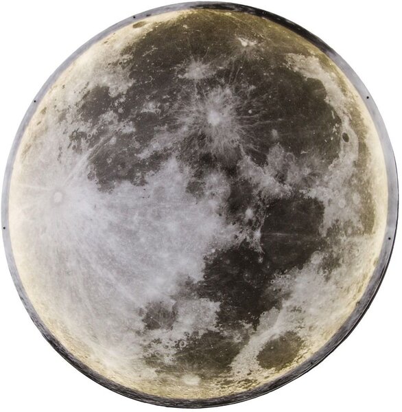 Abigali Moon nástěnné svítidlo 1x24 W bílá-černá MOON