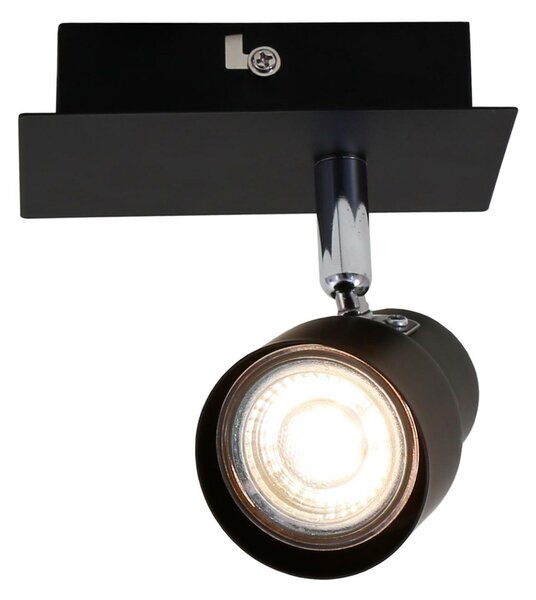 BRILONER Bodové svítidlo 12 cm 1xGU10 5W 460lm černá BRI 2861-015