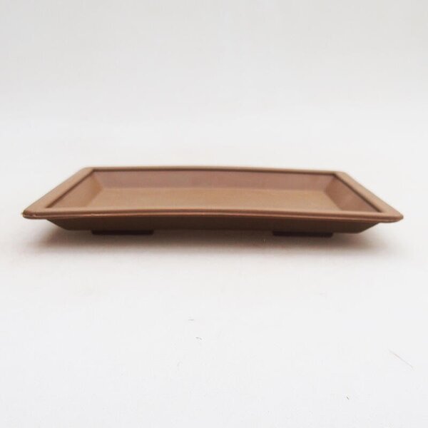 E-bonsai Bonsai podmiska plast PP-3 kávová 11 X 8 X 1,5 CM
