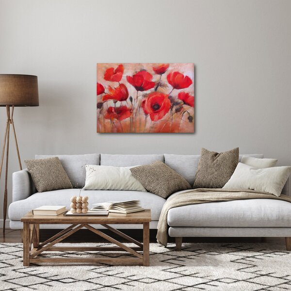 Obraz - Vlčí máky (70x50 cm)