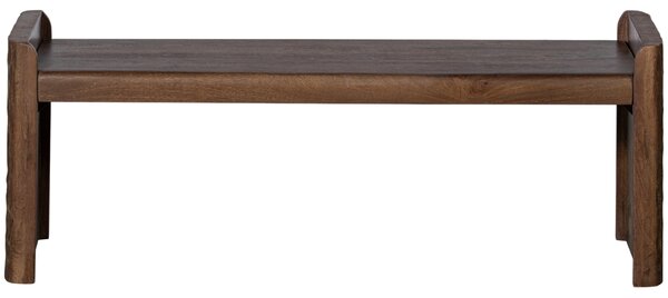 WOOOD Hnědá dřevěná lavice Popp 120 cm