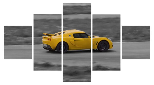 Obraz - Rychlé auto (125x70 cm)