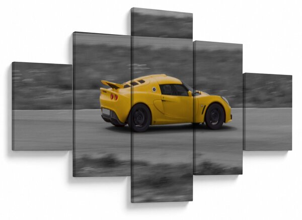 Obraz - Rychlé auto (125x70 cm)