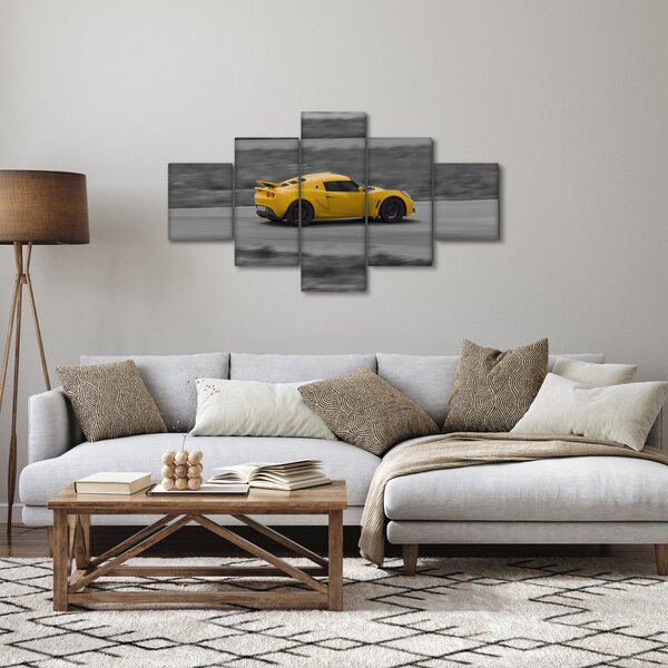Obraz - Rychlé auto (125x70 cm)