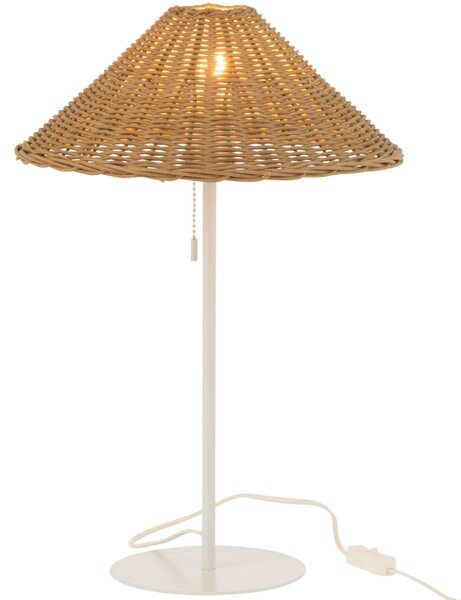 Ratanová stolní lampa J-line Roowa