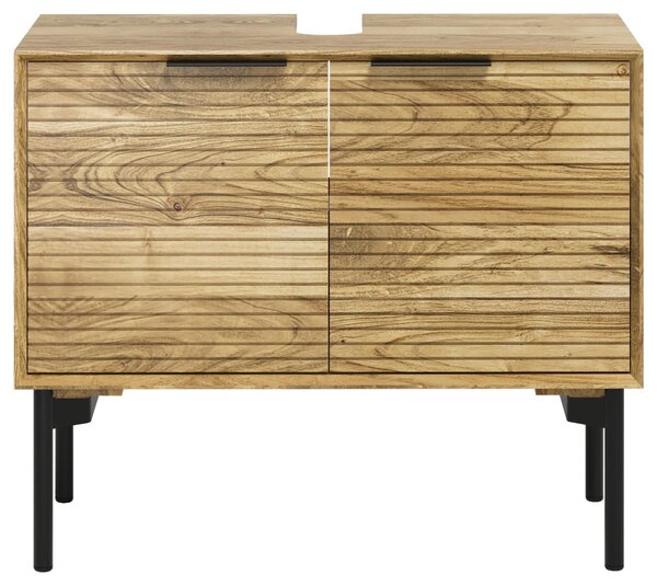 SKŘÍŇKA POD UMYVADLO, přírodní barvy, přírodní barvy, 80/66/42 cm Livetastic - Koupelnové série, Online Only