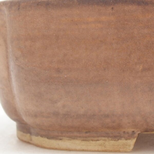 E-bonsai Keramická bonsai miska 14 x 12 x 4 cm růžová