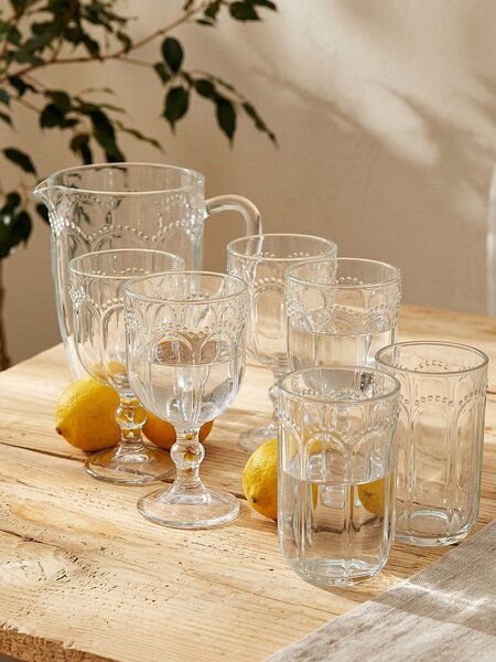 Sinsay - Sada sklenic se zdobením 4 pack - clear
