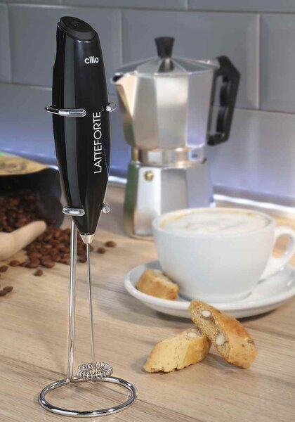 Šlehač na mléko LATTEFORTE, černý matný - Cilio