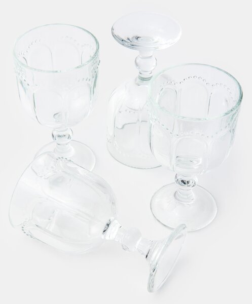 Sinsay - Sada sklenic se zdobením 4 pack - clear