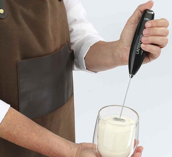 Šlehač na mléko LATTEFORTE, bílý matný - Cilio