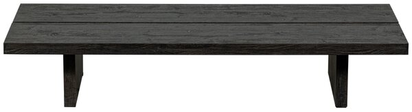-25 % Dny MOMENTI– WOOOD Tmavě hnědý konferenční stolek Lin 140 x 60 cm