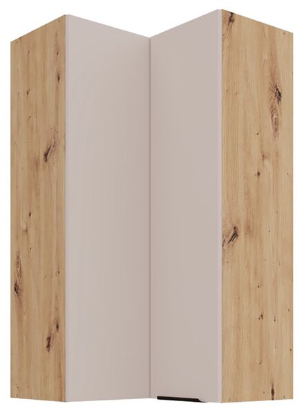 SOLEA k | horní kuchyňská skříňka 60x60 GN-108 2F (90°) rohová s policemi | 60x60 cm | artisan/kašmír | VÝBĚR ÚCHYTŮ