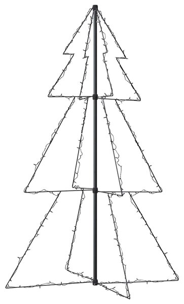 Vánoční stromek kužel 200 LED diod dovnitř i ven 98 x 150 cm 328574