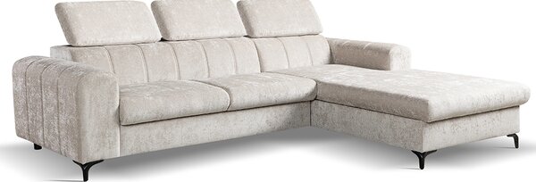 Sedací souprava rohová WILD M | 264x192 cm | ve tvaru L | rozkládací s úložným prostorem | šedohnědá 686