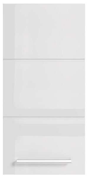 ZÁVĚSNÁ SKŘÍŇKA, vysoce lesklá bílá, bílá, 34/70/23 cm MID.YOU - Koupelnové série, Online Only