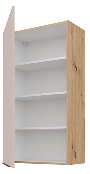 SOLEA k | horní kuchyňská skříňka 60 G-108 1F policová | 60 cm | EXTRA VYSOKÁ | artisan/kašmír | VÝBĚR ÚCHYTŮ