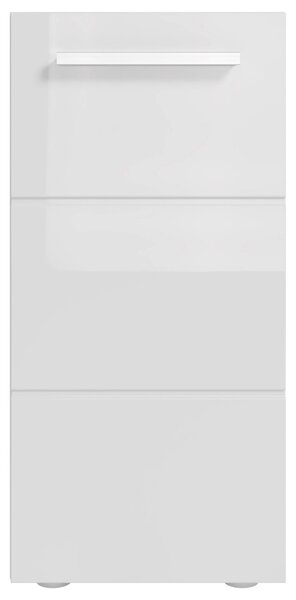 SPODNÍ SKŘÍŇKA, vysoce lesklá bílá, bílá, 34/72/31 cm MID.YOU - Koupelnové série, Online Only