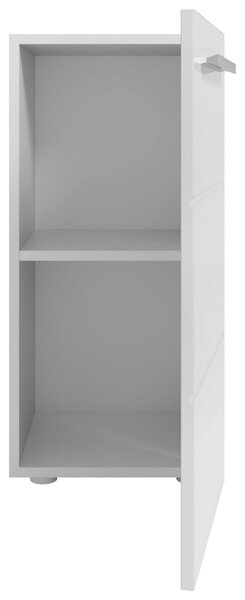 SPODNÍ SKŘÍŇKA, vysoce lesklá bílá, bílá, 34/72/31 cm MID.YOU - Koupelnové série, Online Only