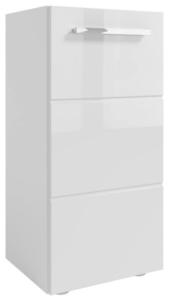 SPODNÍ SKŘÍŇKA, vysoce lesklá bílá, bílá, 34/72/31 cm MID.YOU - Koupelnové série, Online Only