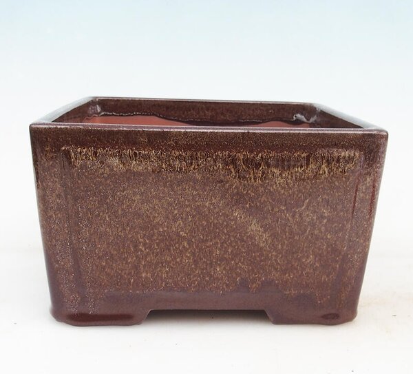 E-bonsai Bonsai miska 19,5 x 19,5 x 10 cm hnědá