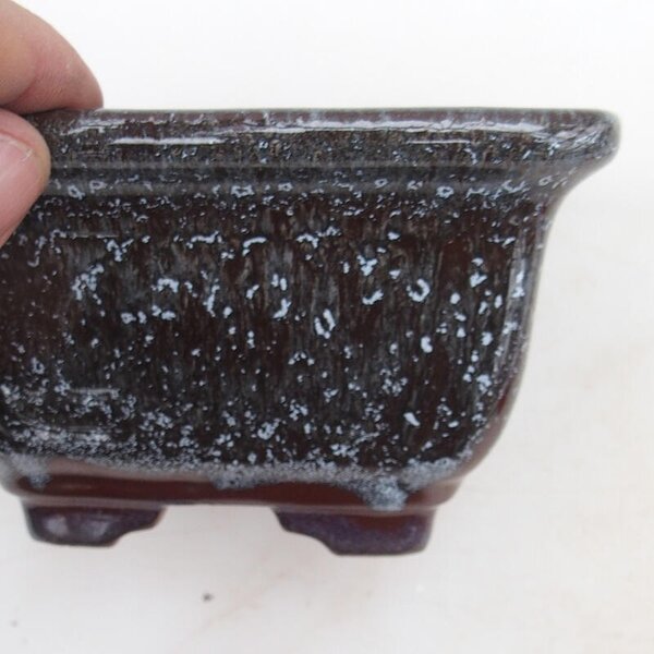 E-bonsai Bonsai miska 12 x 12 x 7 cm hnědá