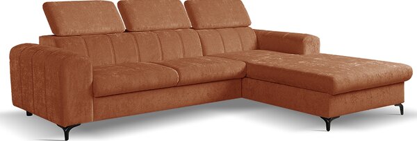 Sedací souprava rohová WILD M | 264x192 cm | ve tvaru L | rozkládací s úložným prostorem | oranžová 688