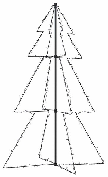 Vánoční stromek kužel 200 LED diod dovnitř i ven 98 x 150 cm 328577