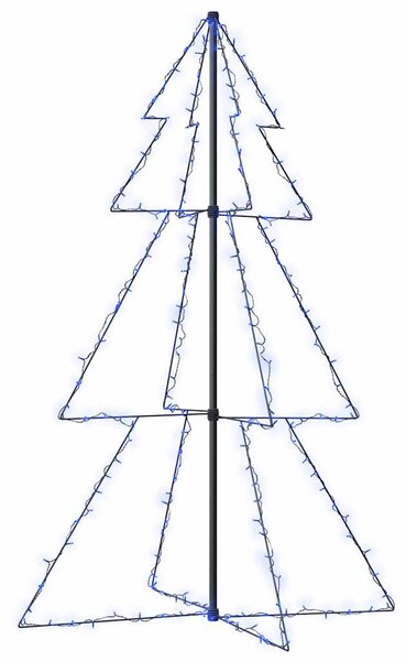 Vánoční stromek kužel 200 LED diod dovnitř i ven 98 x 150 cm 328577