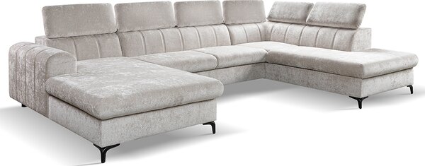 Sedací souprava rohová WILD | 192x333x221 cm | ve tvaru U | rozkládací s úložným prostorem | VÝBĚR TKANIN
