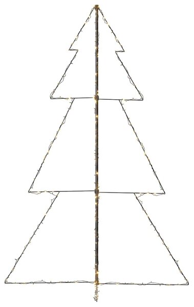 Vánoční stromek kužel 240 LED diod dovnitř i ven 118 x 180 cm 328581