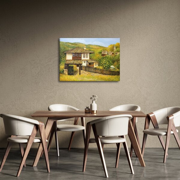 Obraz - Chaloupky v létě (70x50 cm)