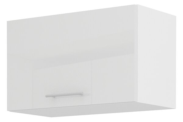 Horní kuchyňská skříňka Lavera 60 GU 36 1F (bílá + lesk bílý). 1032343