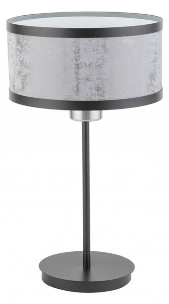 SIGMA Stolní moderní lampa OPERA, 1xE27, 60W, černá/stříbrná 50341