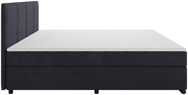 POSTEL BOXSPRING, 160/200 cm, antracitová MID.YOU - Manželské postele, Online Only