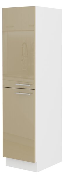 Dolní kuchyňská skříňka na koš Lavera 30 DK 162 CARGO 1F BB (bílá + lesk cappucino). 1032391