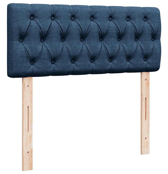 Box spring postel s matrací černá 120x190 cm textil 3285840