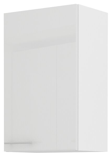 Horní kuchyňská skříňka Lavera 45 G 72 1F (bílá + lesk bílý). 1032347