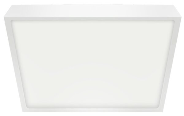 EMITHOR Stropní LED panel do koupelny LENYS, 30W, denní bílá, 28x28cm, hranatý, bílý