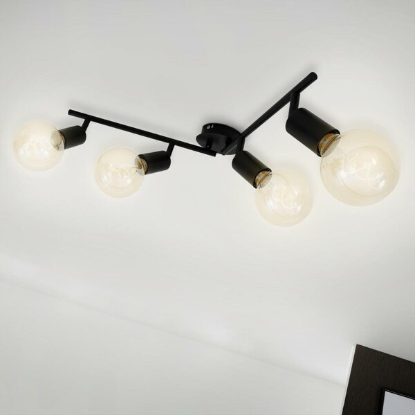 BRILONER Bodové svítidlo 69,5 cm 4x E27 60W černá BRI 2868-045