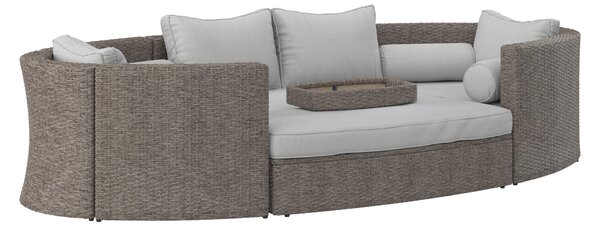 TERASOVÁ SEDACÍ SOUPRAVA kov, plast, textil Ambia Garden - Online Only zahradní nábytek, Online Only