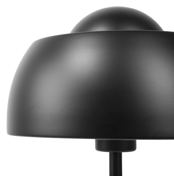 Stolní lampa SENETTE Kov Černá
