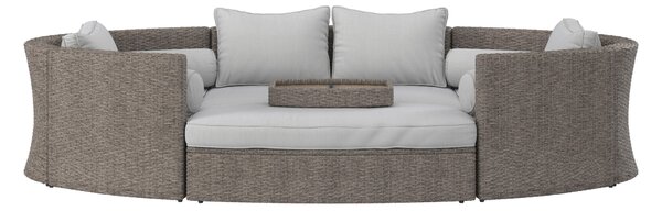 TERASOVÁ SEDACÍ SOUPRAVA kov, plast, textil Ambia Garden - Online Only zahradní nábytek, Online Only