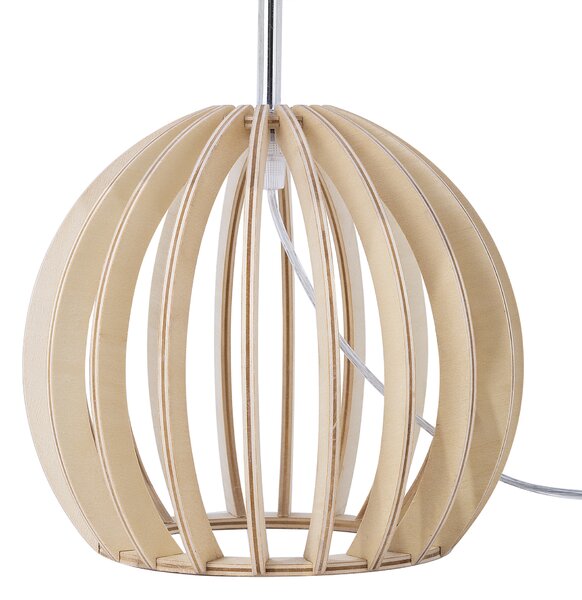 Stolní lampa SAMO Hnědá/Bílá