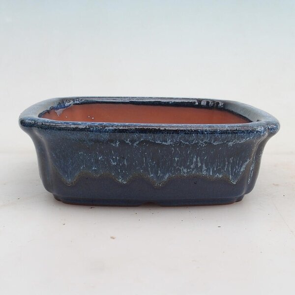 E-bonsai Bonsai miska 15 x 15 x 4,5 cm modrá